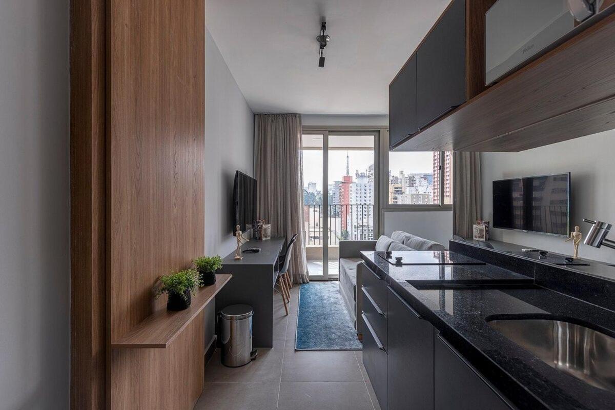 Apartmán Ma66 - Novo Bhaus Jardins | Oscar Freire | Metro São Paulo Exteriér fotografie