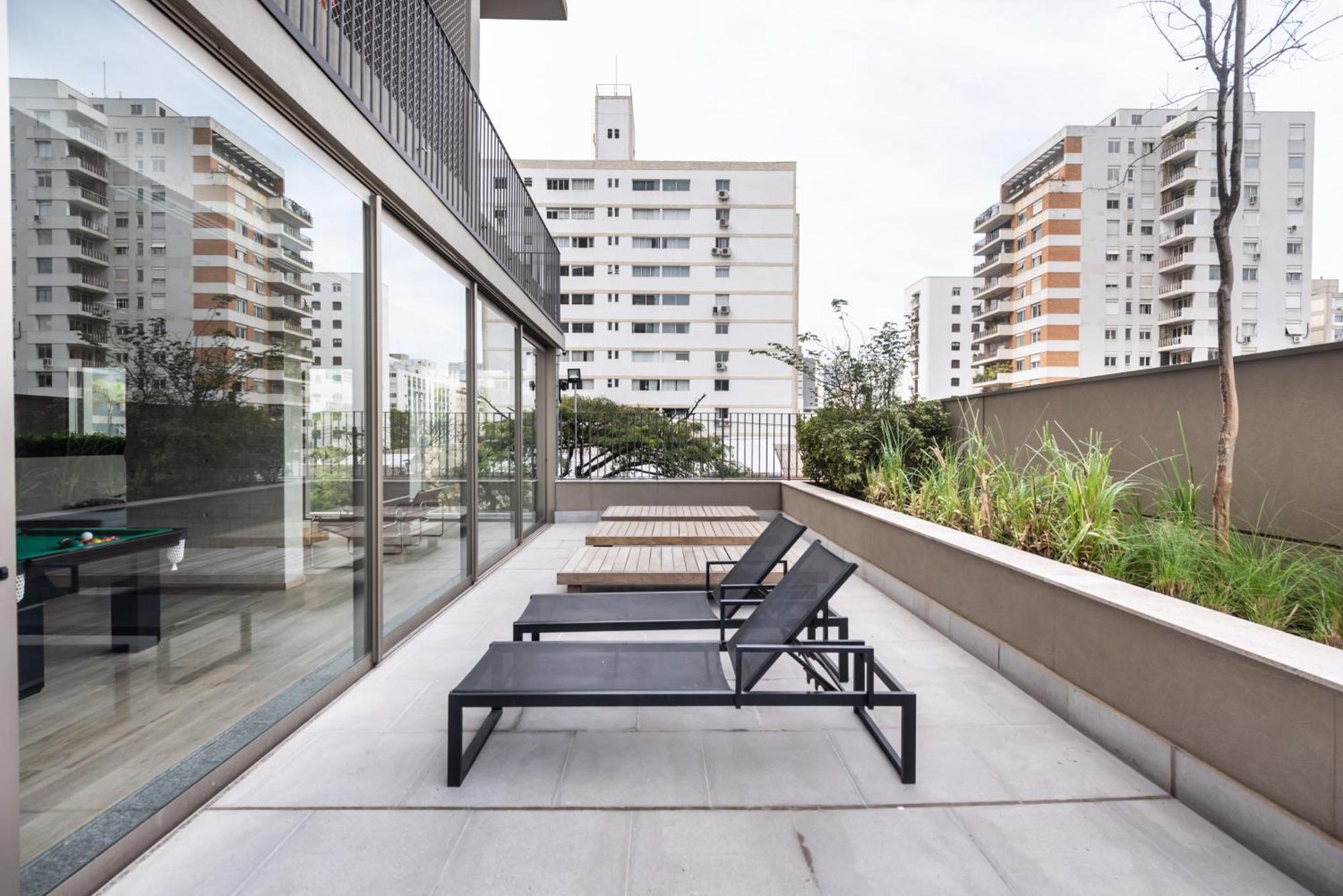 Apartmán Ma66 - Novo Bhaus Jardins | Oscar Freire | Metro São Paulo Exteriér fotografie
